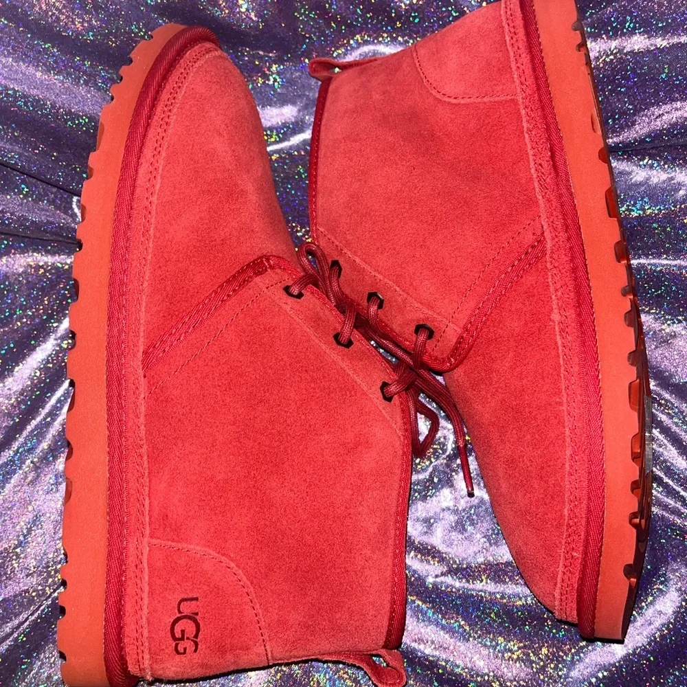 Mens Red UGG Neumel Chulkka boot